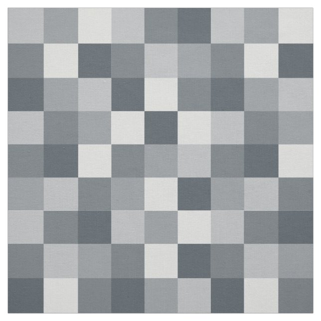 Pixel Squares Custom Colour Fabric (Swatch)