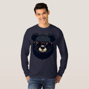 Pixel Strength of the Black Bear T-Shirt