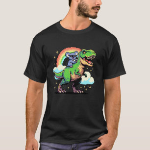 Pixel Style Art Koala T-Rex Tyrannosaurus 8 Bit Gr T-Shirt
