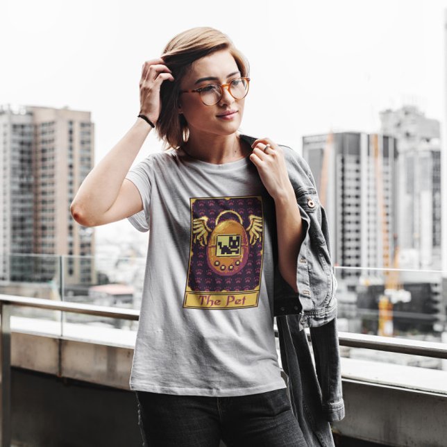 Pixel Tarot Card Retro Game T-Shirt (Creator Uploaded)