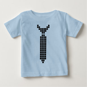 Pixel Tie Baby T-Shirt