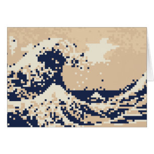 Pixel Tsunami 8 Bit Pixel Art