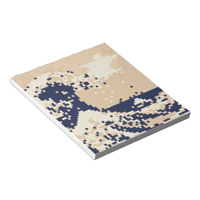 Pixel Tsunami 8 Bit Pixel Art Notepad (Angled)