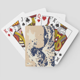 Pixel Tsunami 8 Bit Pixel Art Playing Cards
