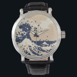 Pixel Tsunami 8 Bit Pixel Art Watch<br><div class="desc">The Great Wave off Kanagawa (神奈川沖浪裏) Vintage 8 Bit Pixel Tsunami Art.

Globe Trotters specialises in idiosyncratic imagery from around the globe. Here you will find unique Greeting Cards,  Postcards,  Posters,  Mousepads and more.</div>