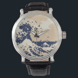 Pixel Tsunami 8 Bit Pixel Art Watch<br><div class="desc">The Great Wave off Kanagawa (神奈川沖浪裏) Vintage 8 Bit Pixel Tsunami Art.

Globe Trotters specialises in idiosyncratic imagery from around the globe. Here you will find unique Greeting Cards,  Postcards,  Posters,  Mousepads and more.</div>