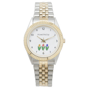 Pixel Tulip Watch