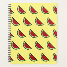 Pixel Watermelon Pattern