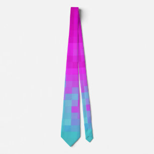 Pixel Wave Tie