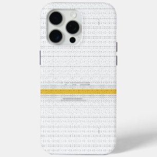 Pixel White iPhone 15 Pro Max Case