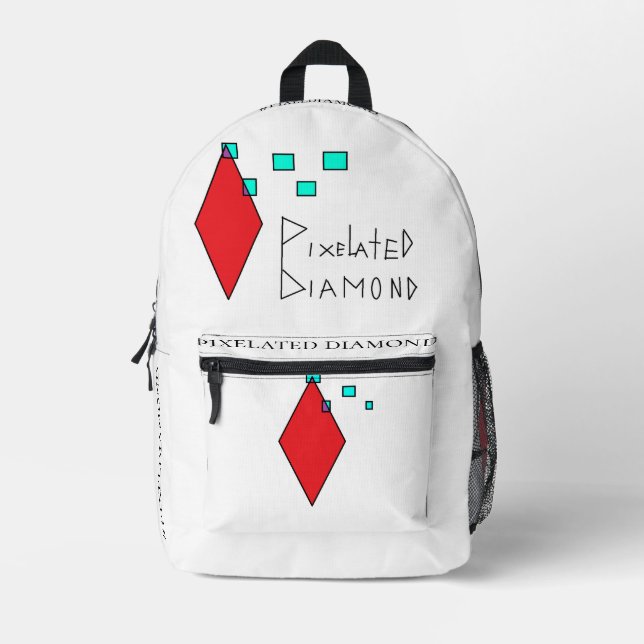 pixelated backpack (Front)