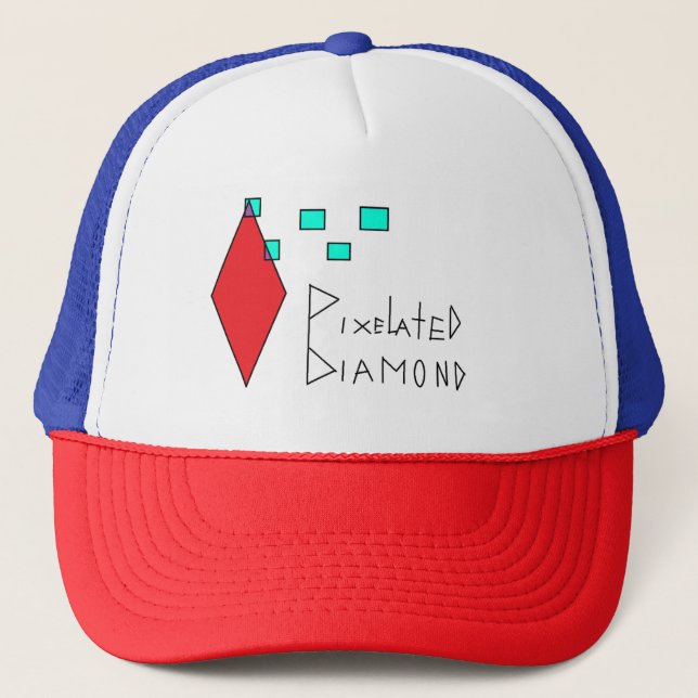 pixelated hat (Front)