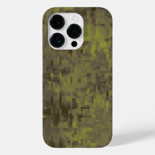 Pixelated Jungle Camo Case-Mate iPhone 14 Pro Case