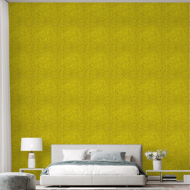 Pixelated Yellow  Wallpaper (Bedroom)