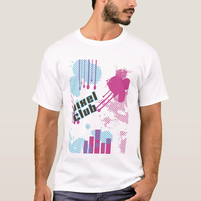 pixelclub2 T-Shirt (Front)
