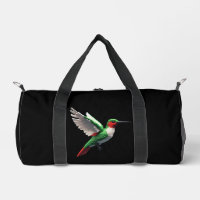Pixeled Green Hummingbird