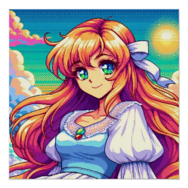 Pixeled Pixie Poster (Front)