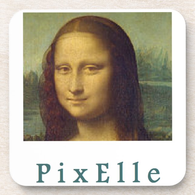 Pixelle femme coaster (Front)