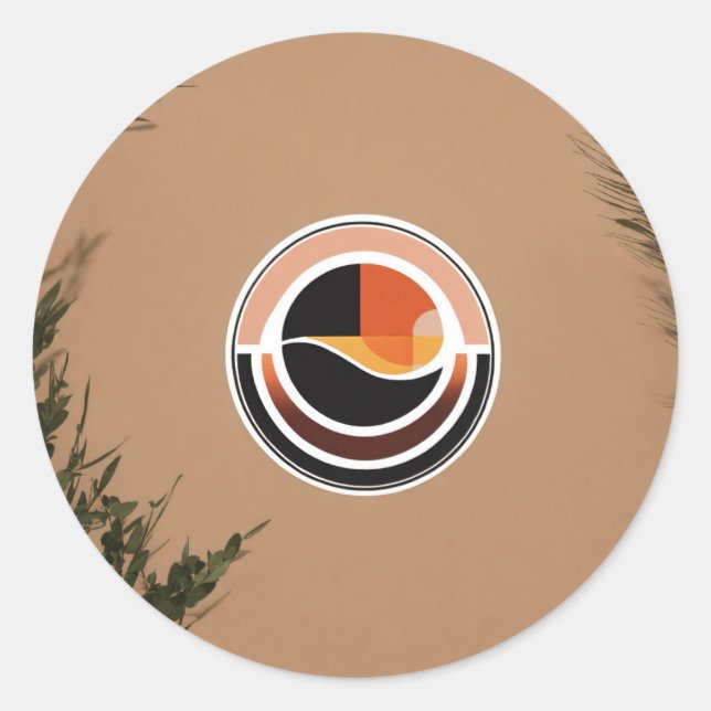 PixelShoot Classic Round Sticker (Front)