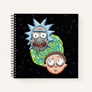 Pixelverse Rick and Morty Portal Graphic Notebook
