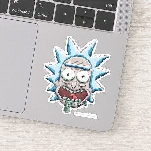 Pixelverse Rick Drooling Head