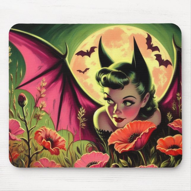 Pixie Bat Mouse Pad (Front)