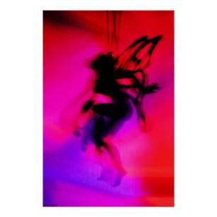 Pixie Dancing in Pink Poster