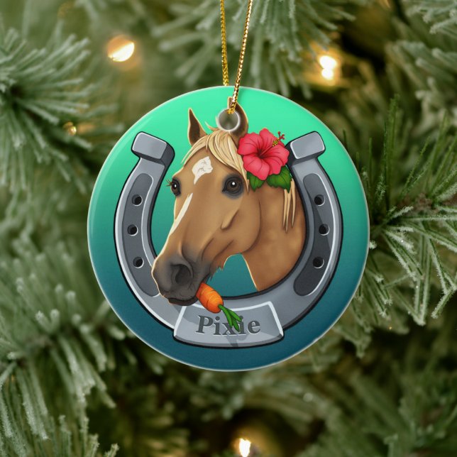 Pixie the mare ceramic tree decoration (Tree)