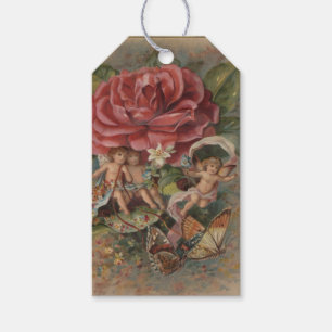 Pixies, Angels, Butterflies & Flowers Gift Tag