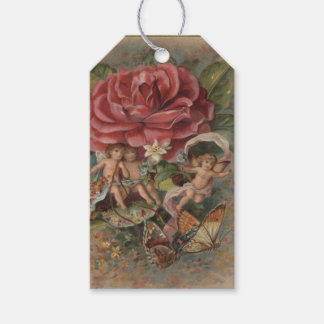 Pixies, Angels, Butterflies & Flowers Gift Tag