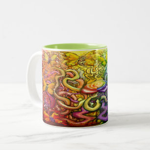 Pixies Rainbow Two-Tone Coffee Mug
