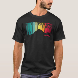Piz Bernina Grey Frets Grischou Pontresina St Mori T-Shirt