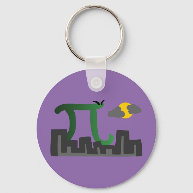 Pizilla Key Ring (Front)