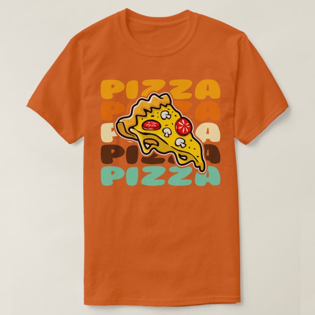 Pizza 1 T-Shirt (Design Front)