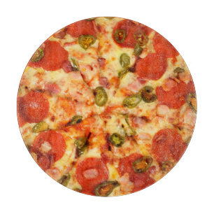 PIZZA 2 CUTTING BOARD