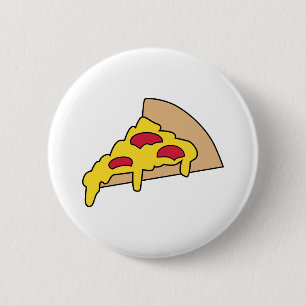 Pizza 6 Cm Round Badge