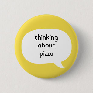 Pizza 6 Cm Round Badge