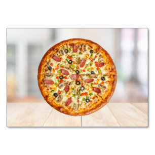 Pizza ABA Tact Labelling Flashcard   Picture Card