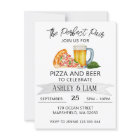 Pizza and Beer Couple Co-Ed Bridal Shower