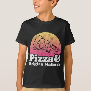 Pizza and Belgian Malinois T-Shirt