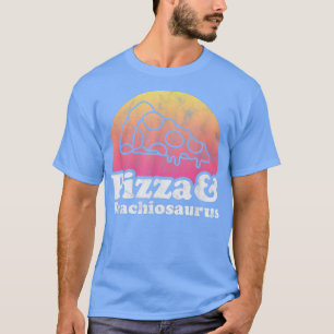 Pizza and Brachiosaurus or Dinosaur T-Shirt