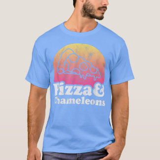 Pizza and Chameleons or Chameleon T-Shirt