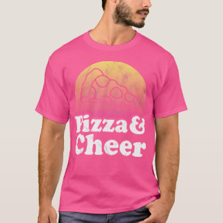 Pizza And Cheer Or Cheerleader Cheerleading T-Shirt