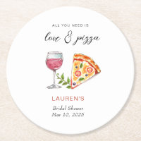 Pizza and love Bridal shower 