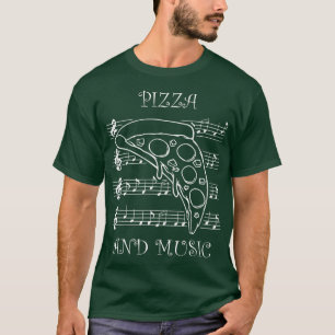 Pizza And Music Musician Hobby Pizza Maker 1403294 T-Shirt