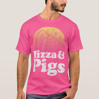 Pizza and Pigs or Pig  T-Shirt