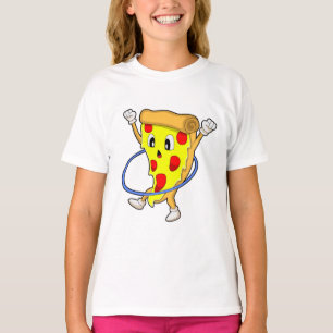 Pizza at Fitness with Fitness tires.PNG T-Shirt