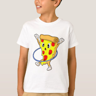 Pizza at Fitness with Fitness tires.PNG T-Shirt