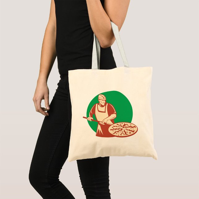 Pizza Baker Tote Bag (Creator Uploaded)