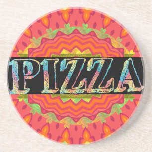 Pizza Beverage Coaster